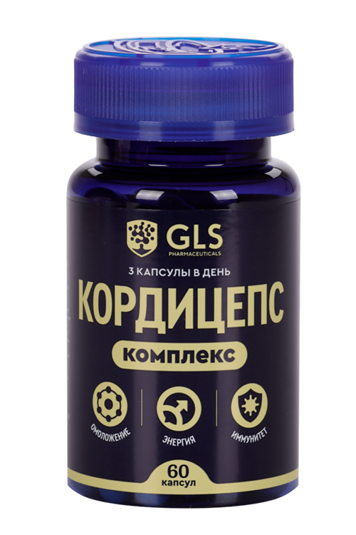 Кордицепс комплекс, 400 мг, 60 шт, капсулы (460033074874)